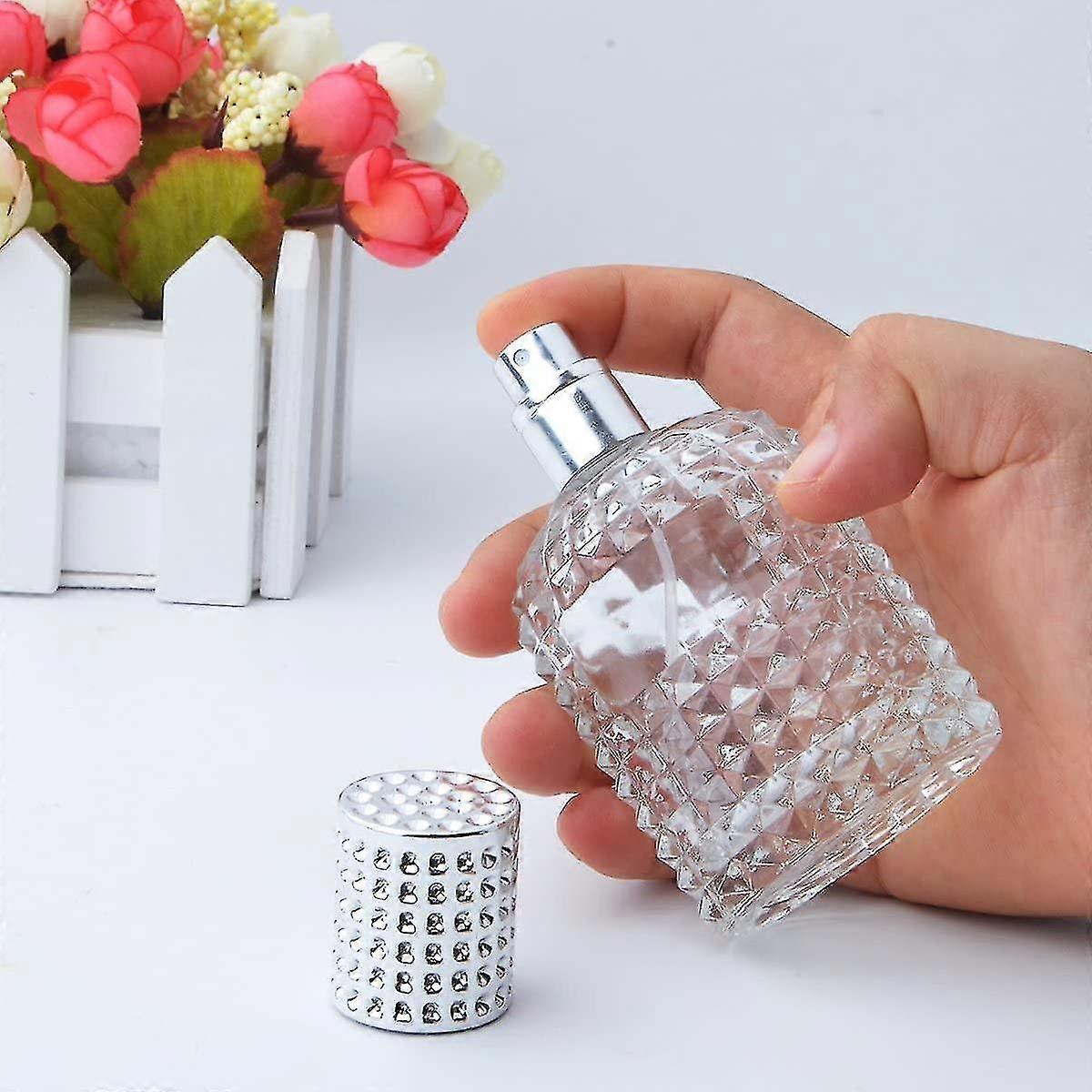 Mini-Parfümzerstäuber Aus Glas – 8 Stück, 10 Ml, Nachfüllbar, Feiner Nebel, Für Parfum & DIY
