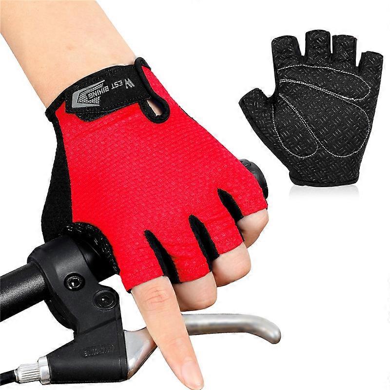 WEST BIKING Bicycle Riding Half Finger Gloves M