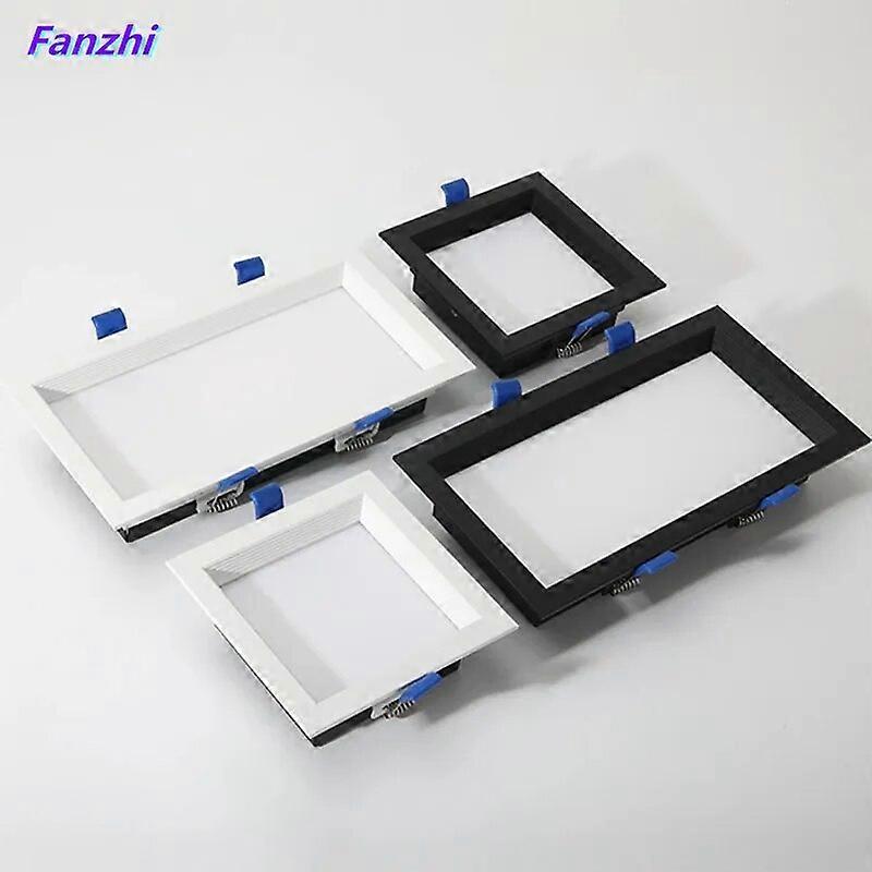1pcs Led Panel Dimmable Recessed led downlight 12W 18W 24w 30w Square LED Spot light led ceiling lamp AC110V 220V