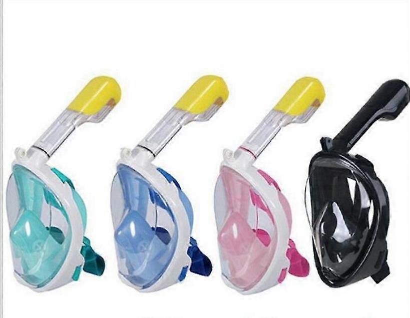 Snorkel Diving Mask 180 Panoramic Full Face with GoPro Attachment Goggles