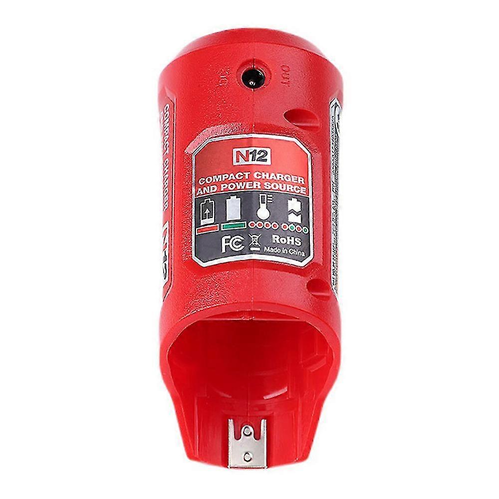 N12 - Battery Charger Converter For Milwaukeee M12 12v - Battery Usb Device Mobile Phone Power Supp