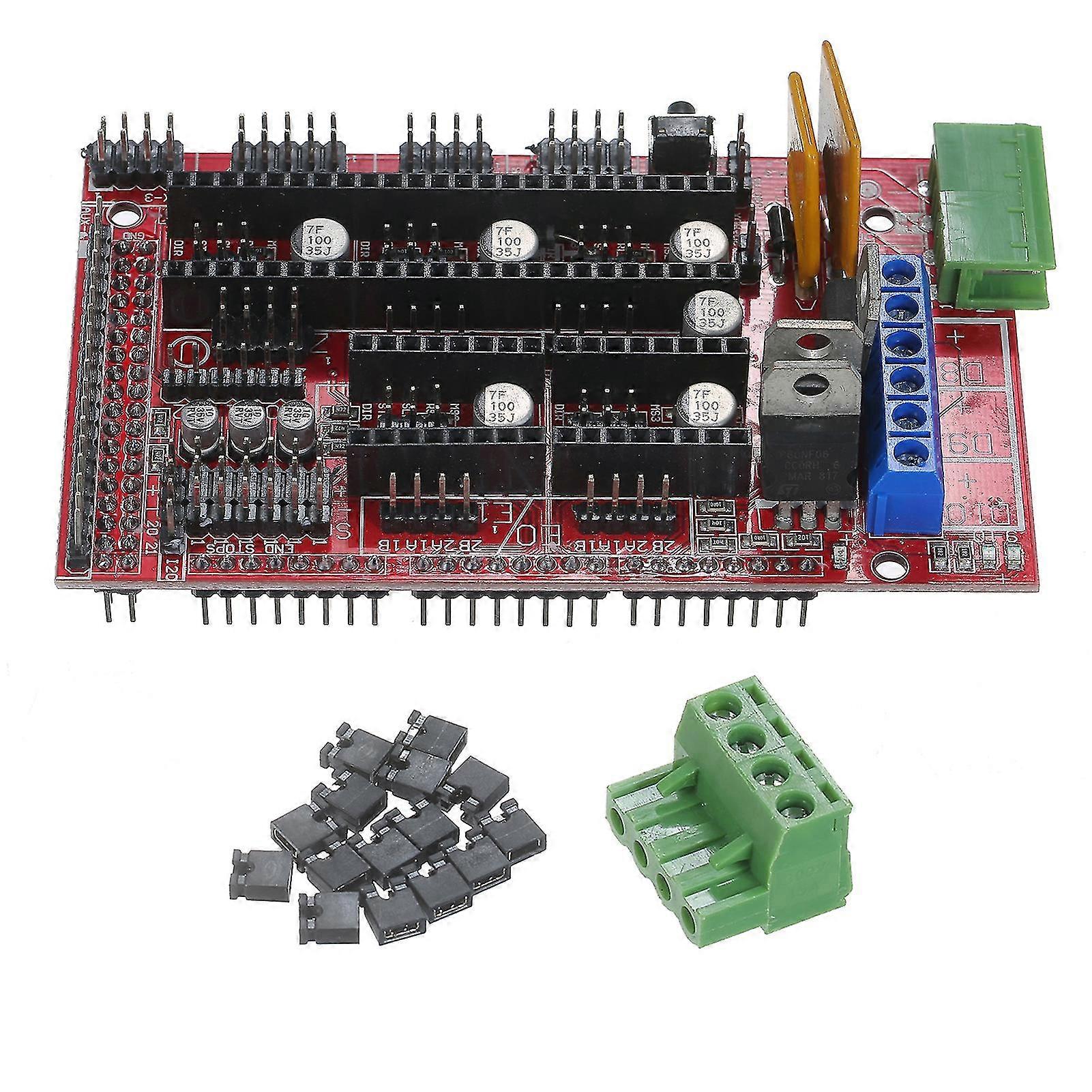 3d Printer Controller Ramps 1.4 Control Board Control Panel 3d Printing Machine Parts Accessories