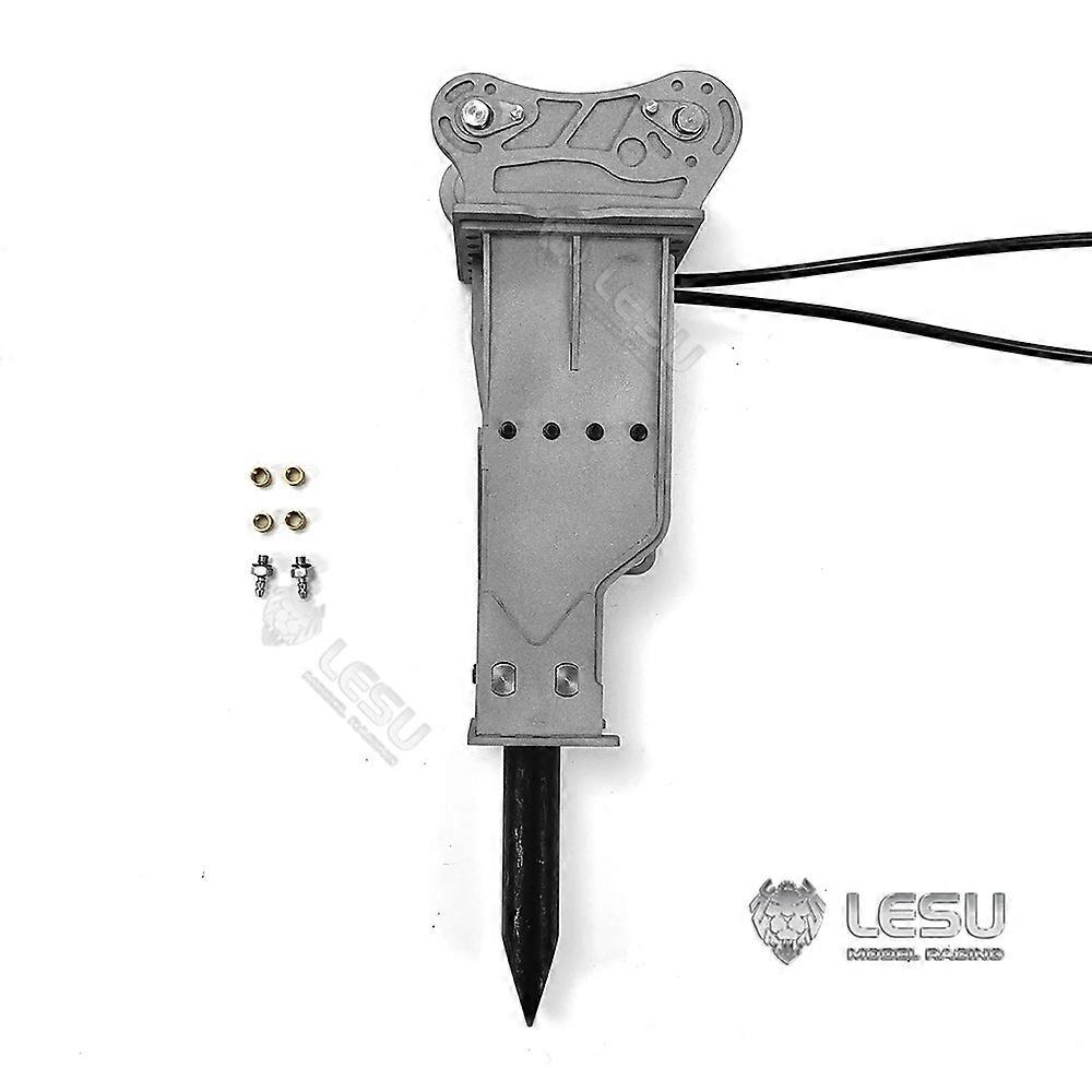 Martillo de rotura de metal para 1/14 Carter 374F ET35 Komatsua PC360 Excavadora hidráulica Excavadora de construcción Piezas del modelo