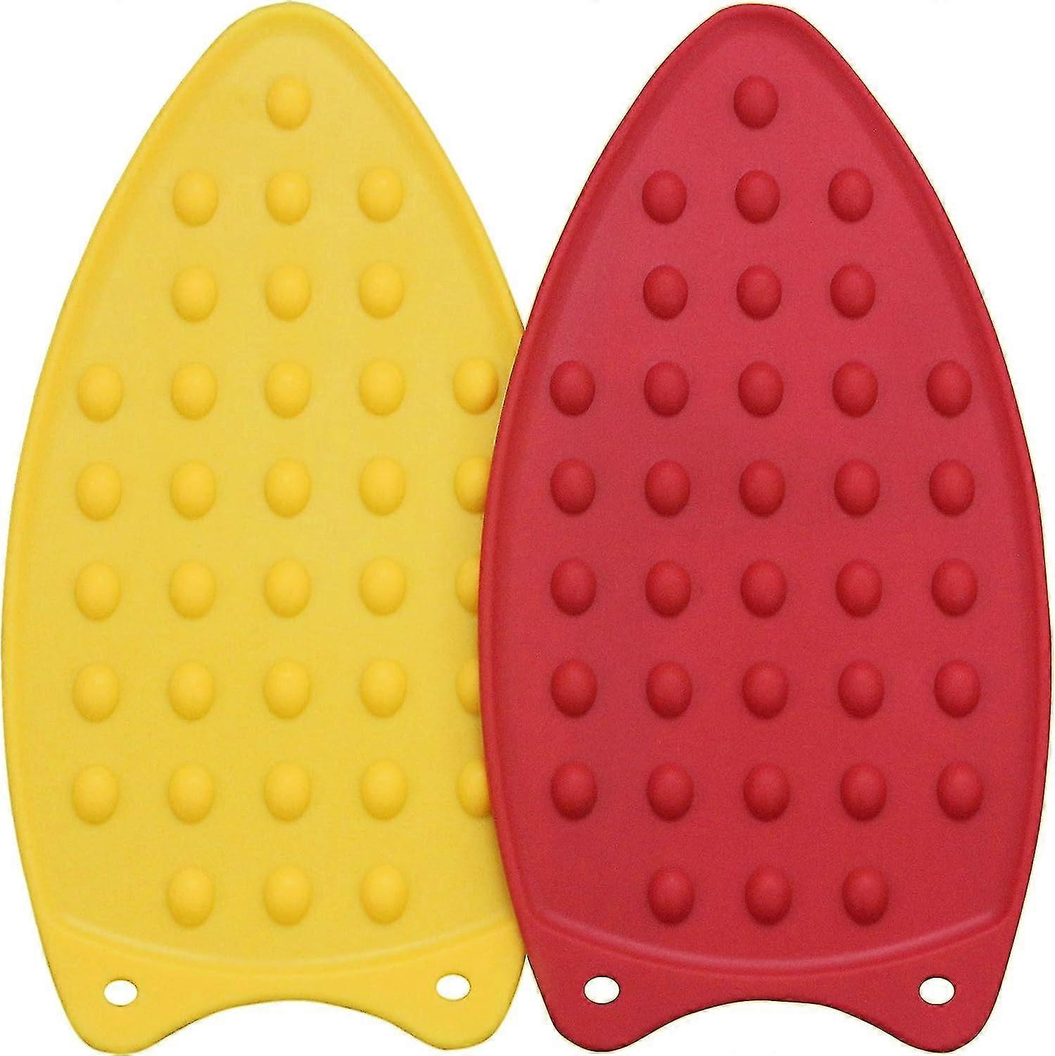 Silicone Rest Pad For Ironing Board(2 Pack). Heat Resistant Pad, Thicker Version-QJWL