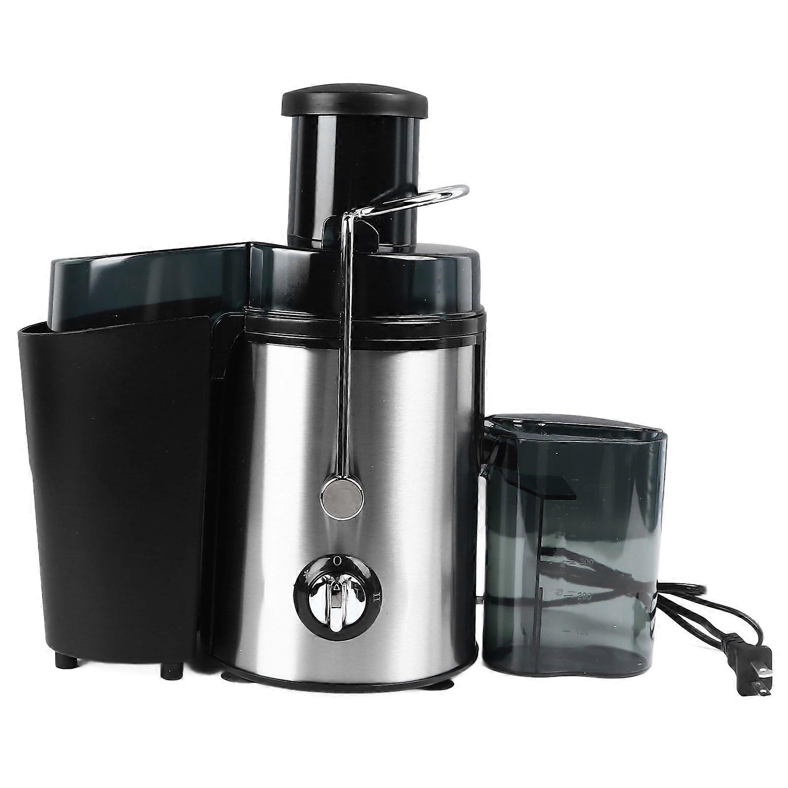 Juicer Machines Juice Residue Separated Filter Free Fully Automatic Centrifugal Juice Extractor Maker for Household Silver