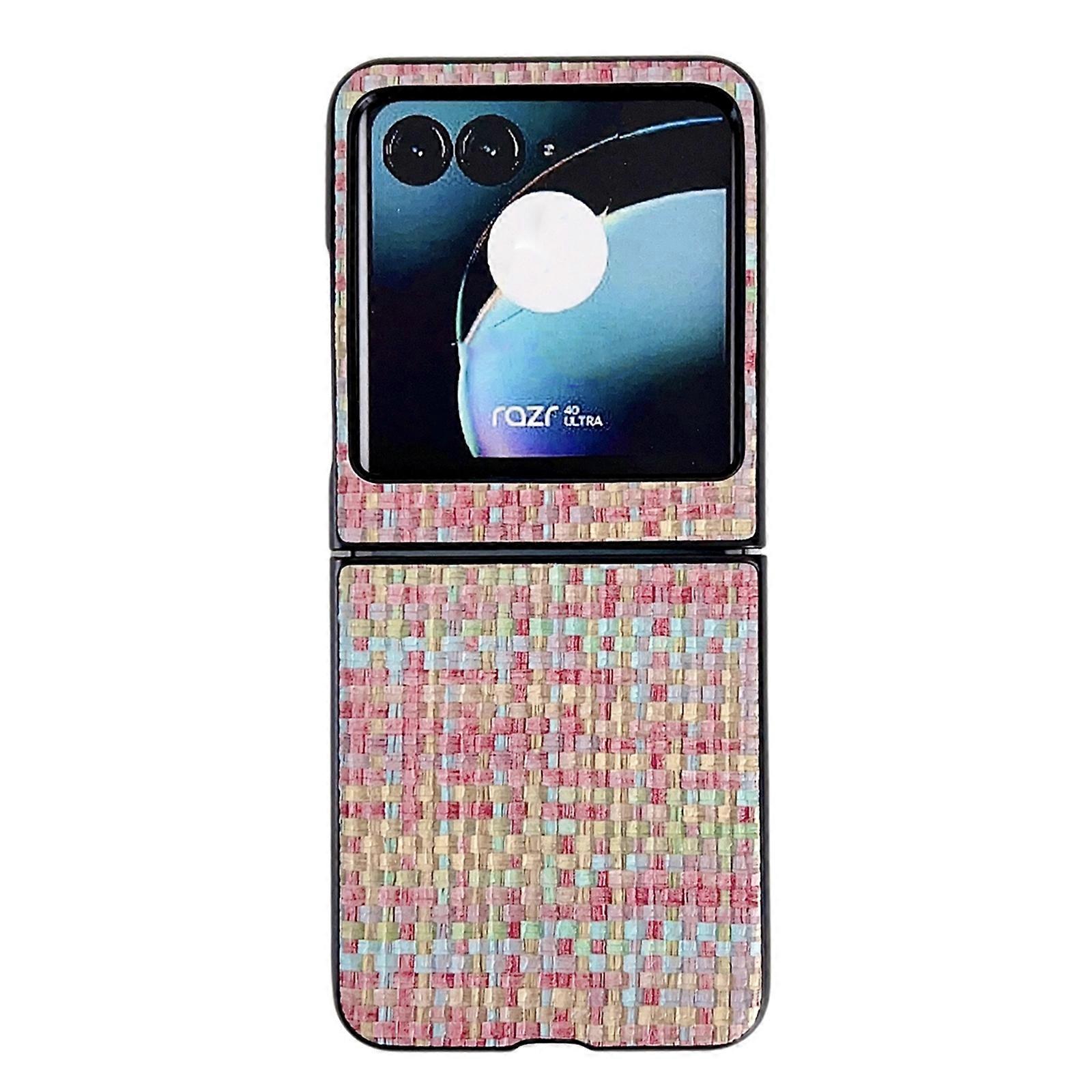 Fantasy Weave Pattern Case For Motorola Razr 40 Ultra