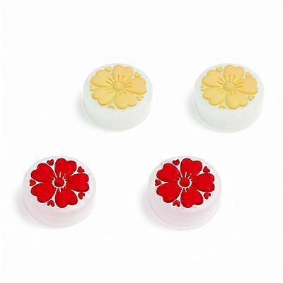 4pcs/lot joystick cherry cute cap for nintendo switch case joystick cover for nintendo switch lite analog thumb grips accessorie