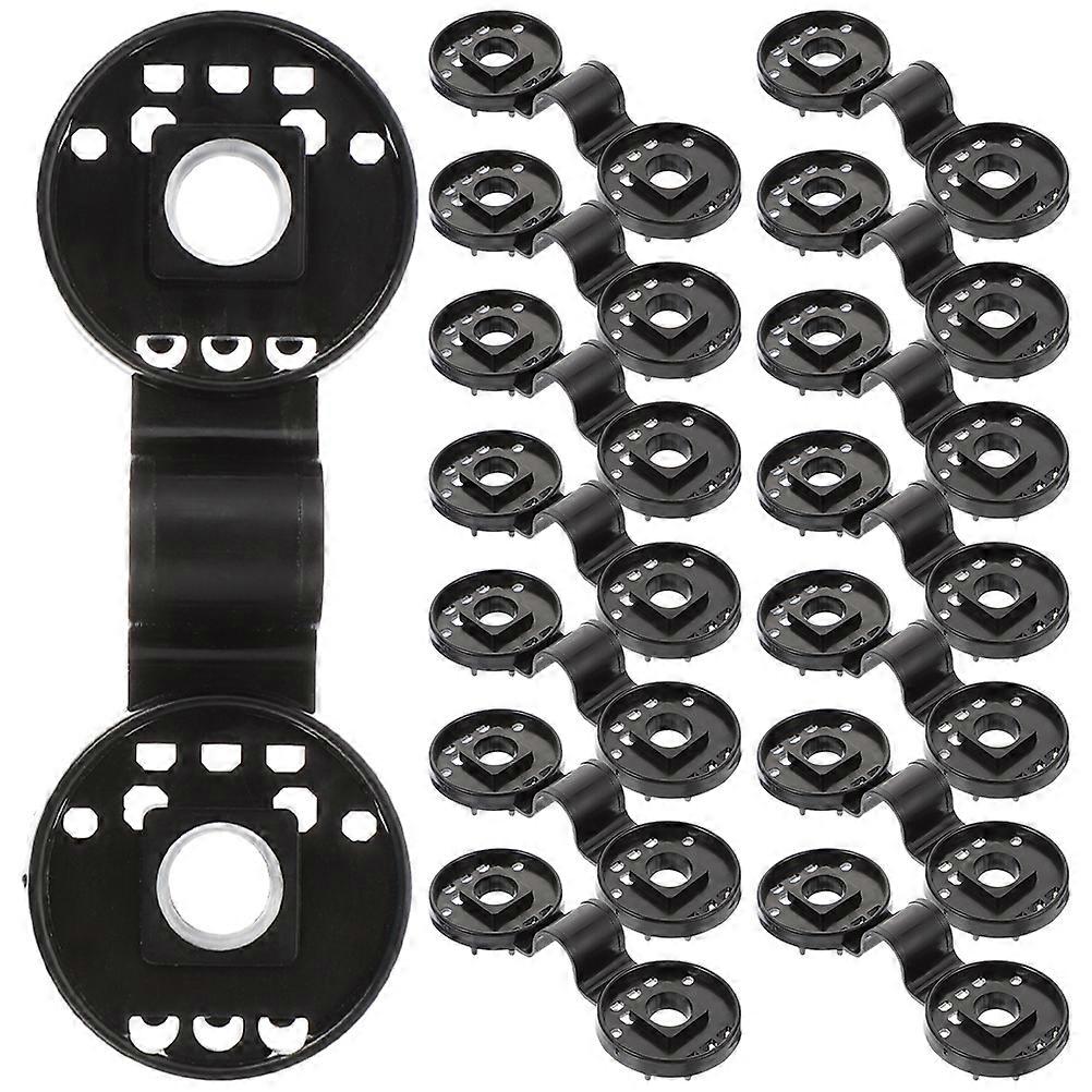 30Pcs Round Shade Cloth Plastic Clips Shade Fabric Clips Attachment Sunshade Net Fixing Clip for Net Fixing