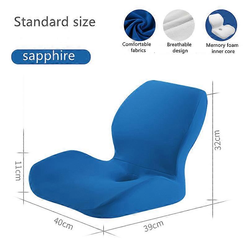 Comfort Seat Back Cushion Memory Foam Chair Cushion For Back Waist Pain Relief Protect Lumbar Cushion Orthopedic Pillow Car Seat