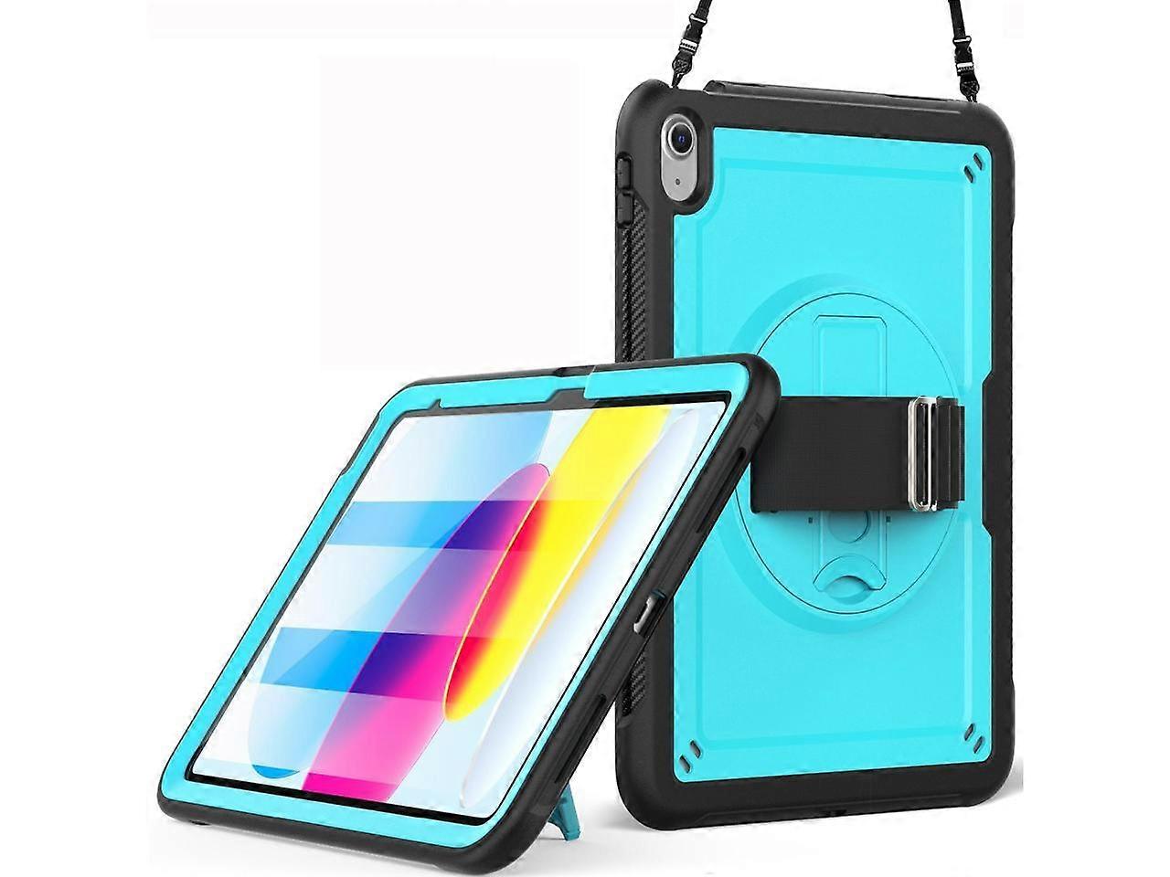 Case for iPad (A16) 11th Generation 11 Inch 2025, iPad 10th Generation 10.9 inch 2022 with Screen Protector, Foldable Stand, Pen Holder, Heavy Duty Sh
