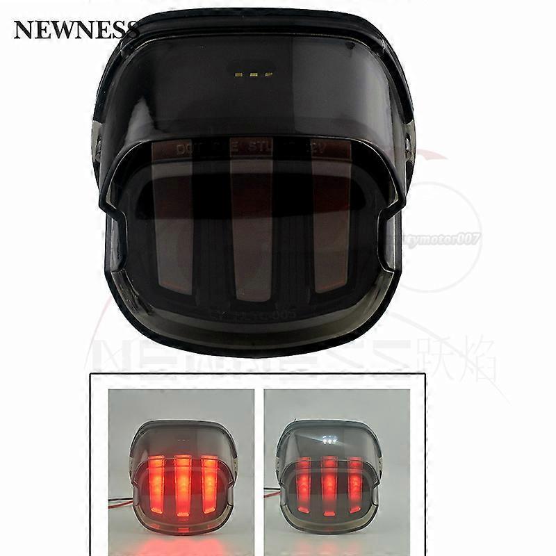 Tail Rear Light LED Lamp Taillight With DRL Brake Stop Light For Harley-Davidson Sportster Softail Dyna Lay Down Super GlideMotor Vehicle Lighting