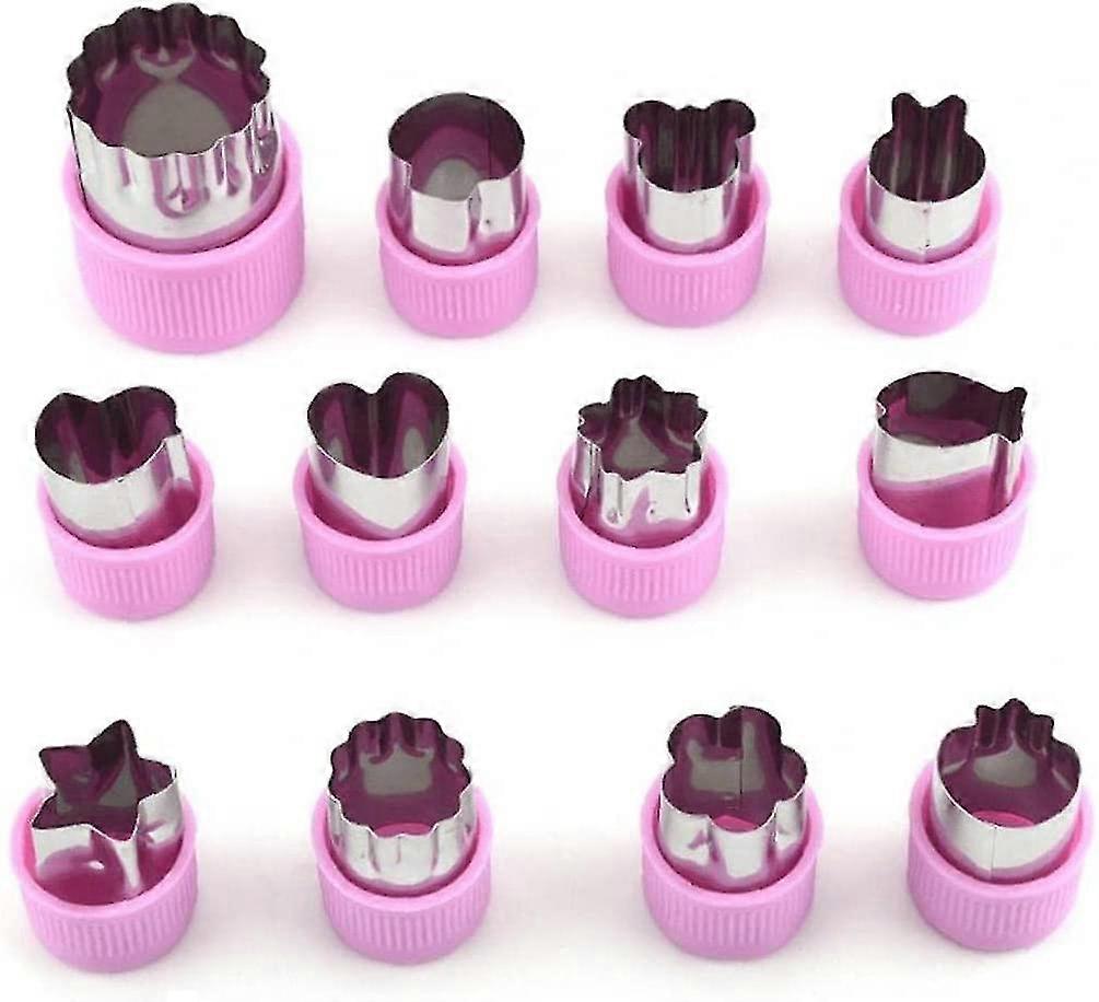 Ausstechformen Edelstahl Obst Gemüse Ausstecher Formen Sets Mini Pie Cookie Stempel Form für