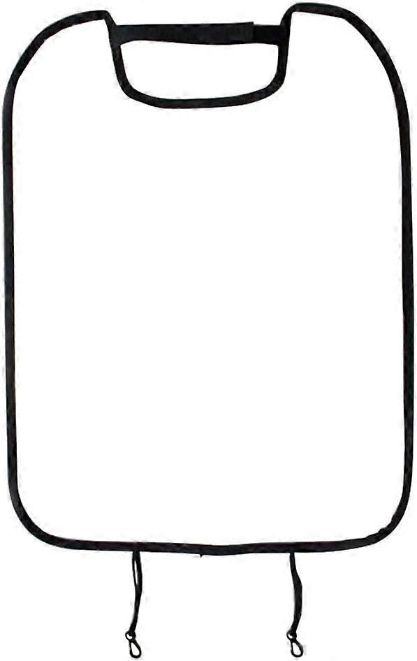 2PCS Black Car Seat Back Kick Cover Protectors