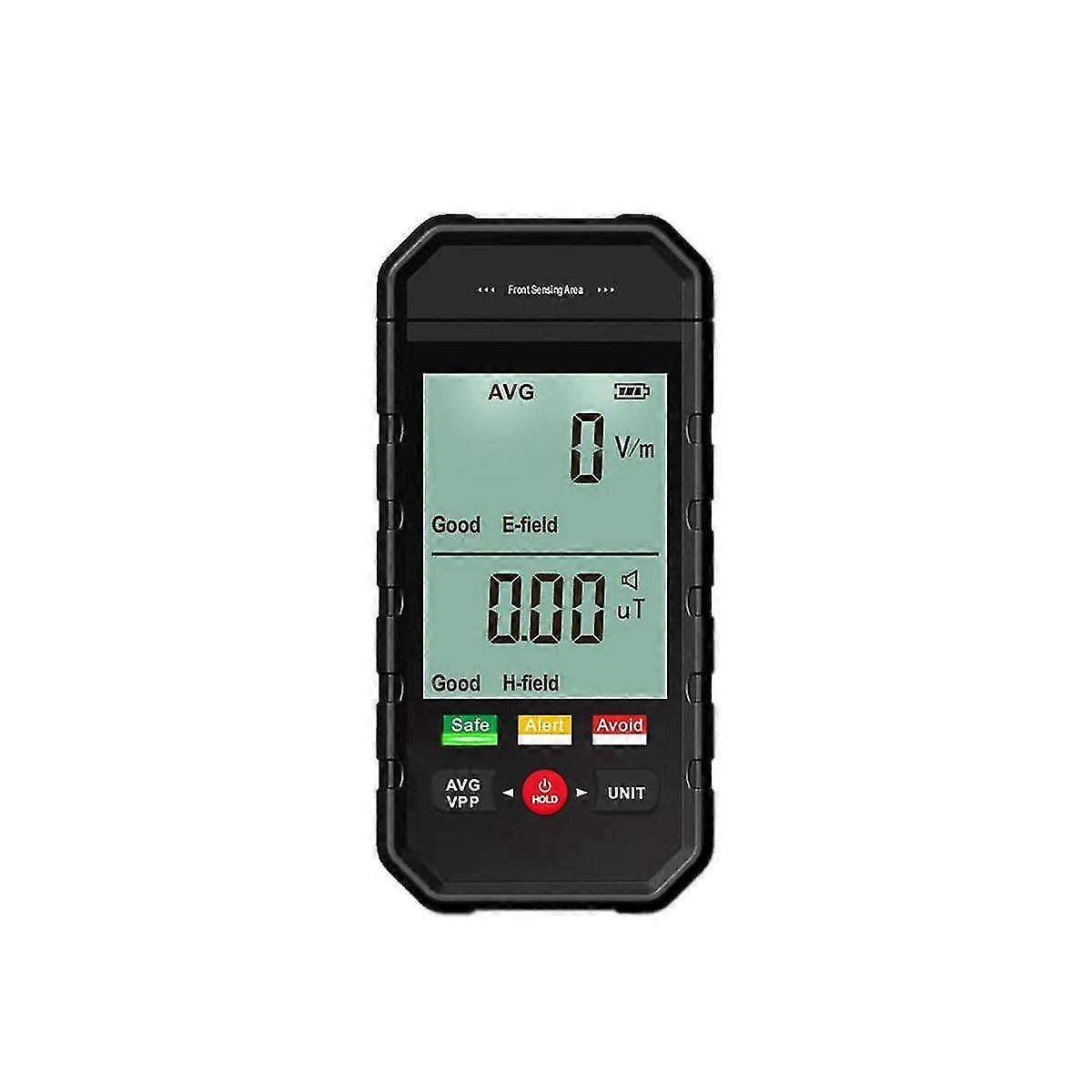 Et925 Screen Electromagnetic Radiation Detector Sound And Light Alarm Red Screen Alarm