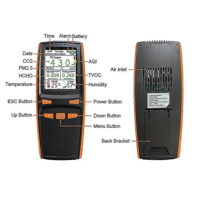 O3 ozone meter ozone analyzer air detector smart sensor ozone counter air pollution monitor