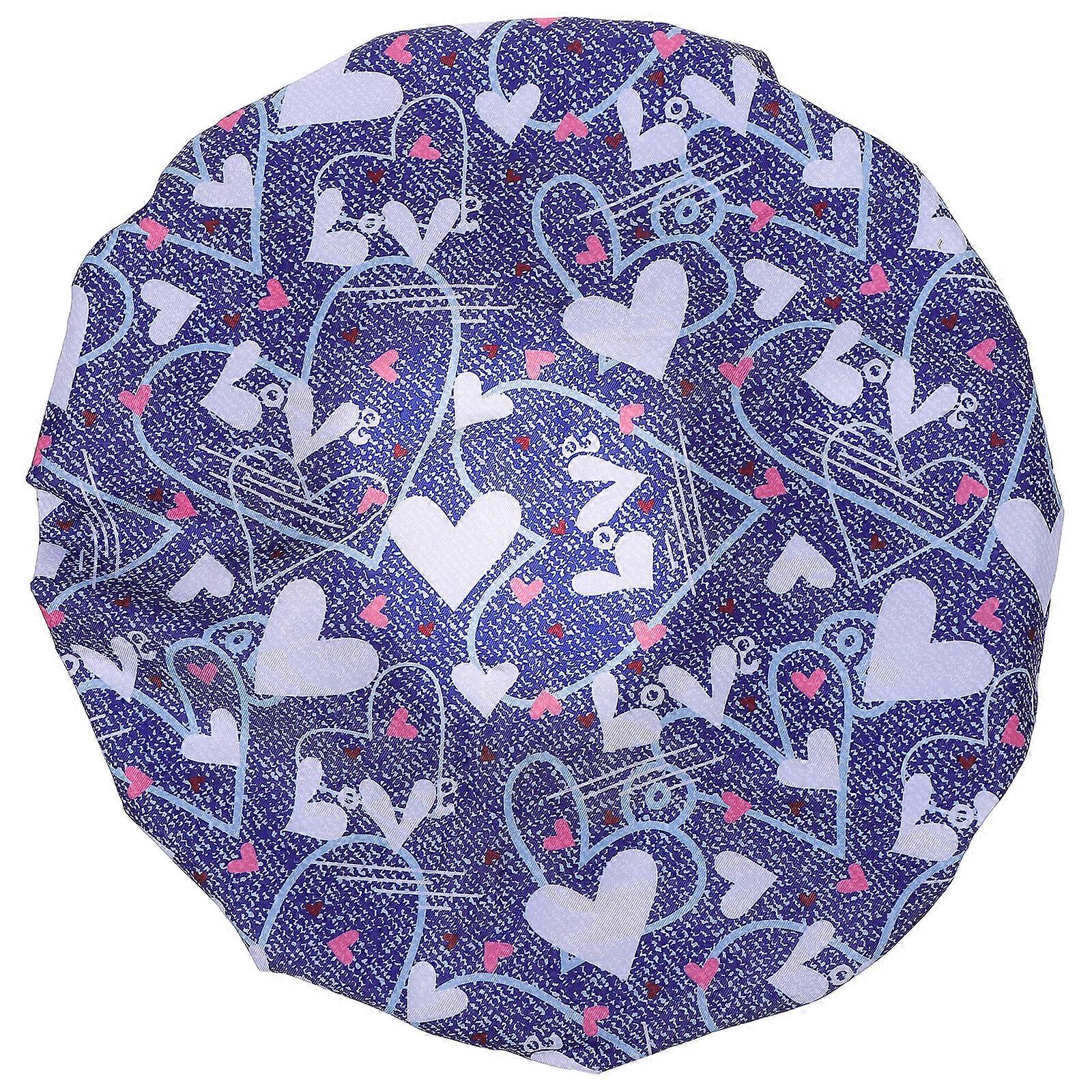 1pc Multi-purpose Bath Use Hat Practical Shower Hair Hat Men Printing Hat