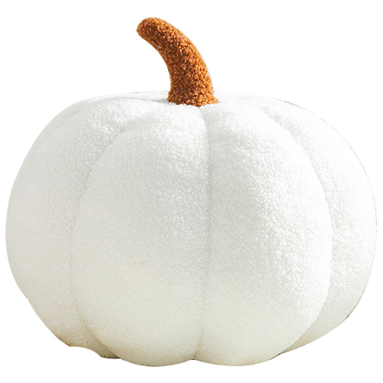 Gresskar plysj pute fleece fylt gresskar dekorasjon Halloween gresskar kaste pute for sofaen