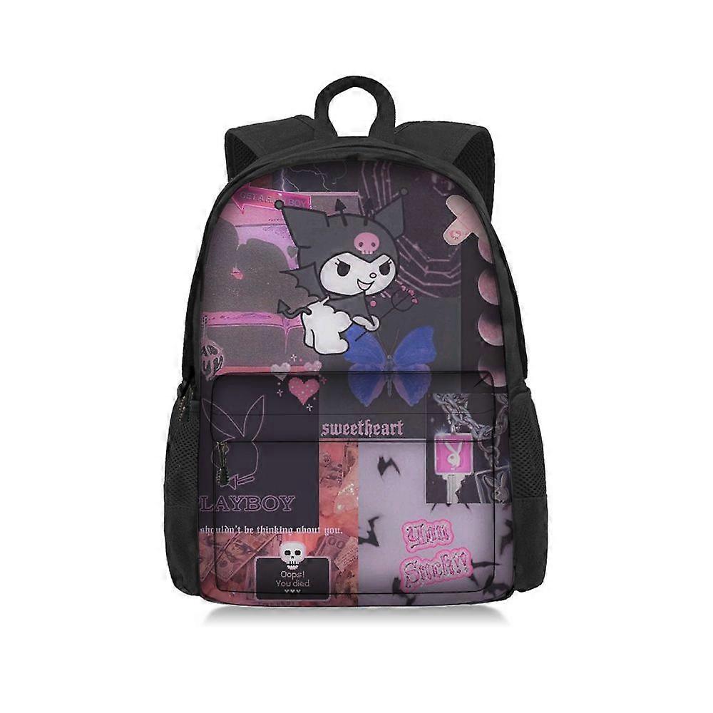 New kuromi printed backpack girls backpack cute large capacity