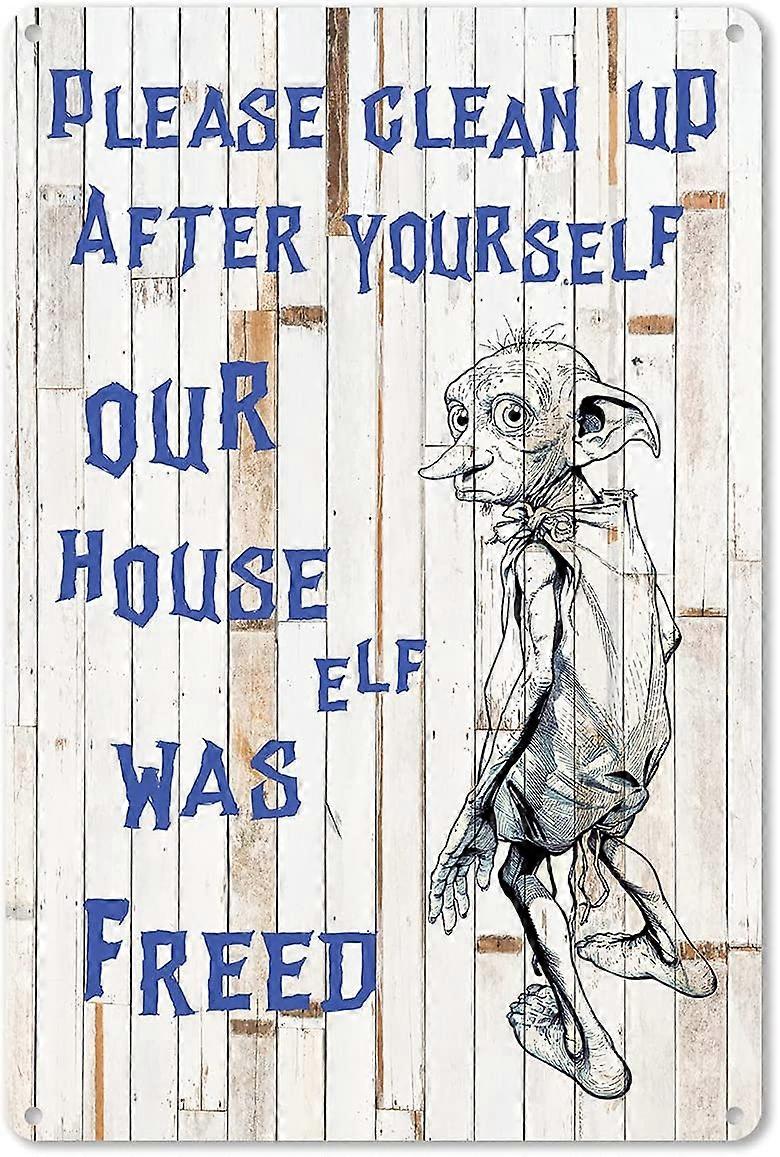 面白いバスルームの引用猫の金属の錫の看板の壁の装飾 - ビンテージは、トイレのバスルームのトイレの洗面所の装飾のギフトの後で自分でクリーンアップしてください