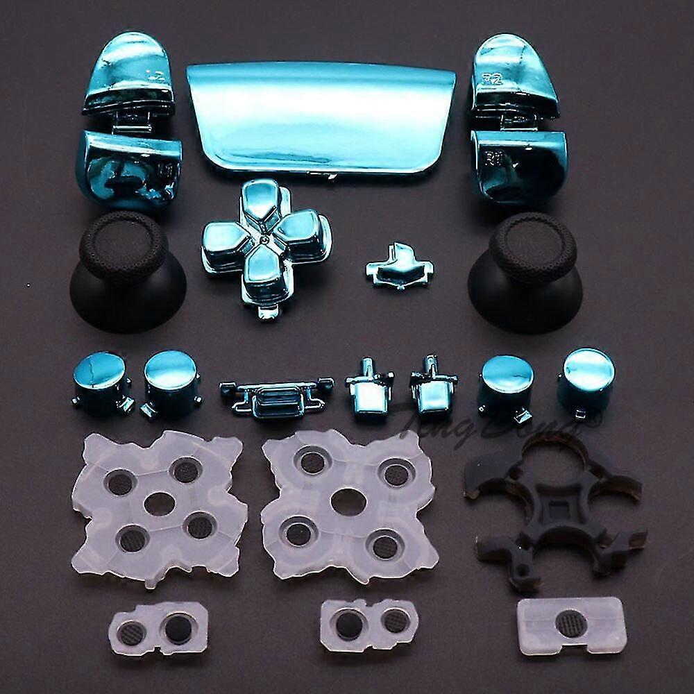 Replacement D-pad R1 L1 R2 L2 Trigger Buttons Share Options Button Set For Ps5 2.0 V2 020 Controller Conductive Rubber Pad