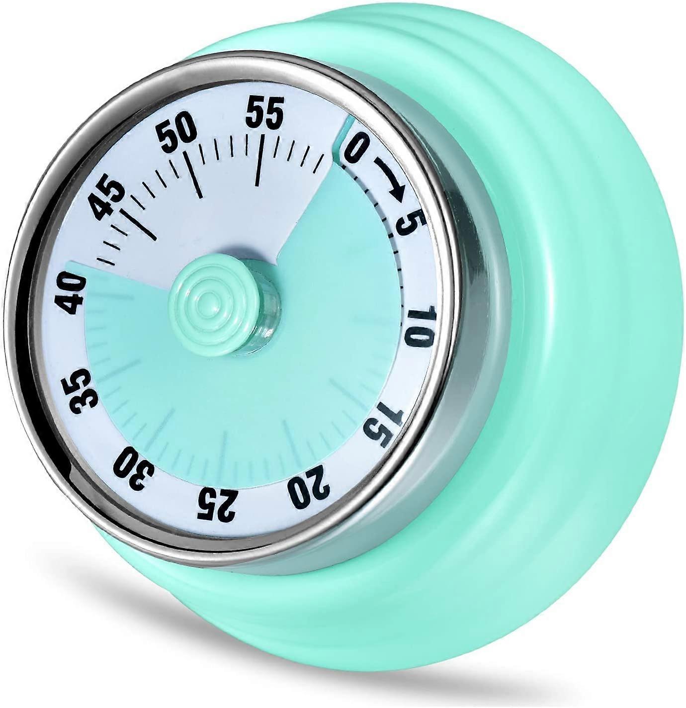 Kitchen Timer, Kitchen Countdown Cooking Timer Reminder, No Battery Required Magnetic Mechanical Timer Time Management Timer