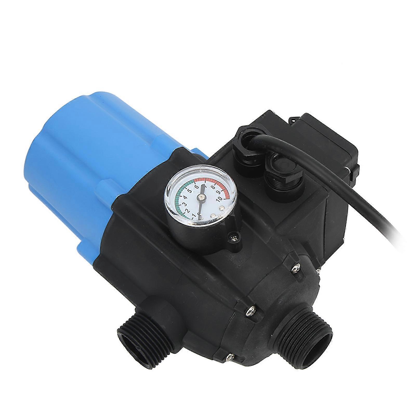 EU Plug 220-240V Water Pump Pressure Controller | Intelligent Control | Waterproof | Adjustable | 1.1KW