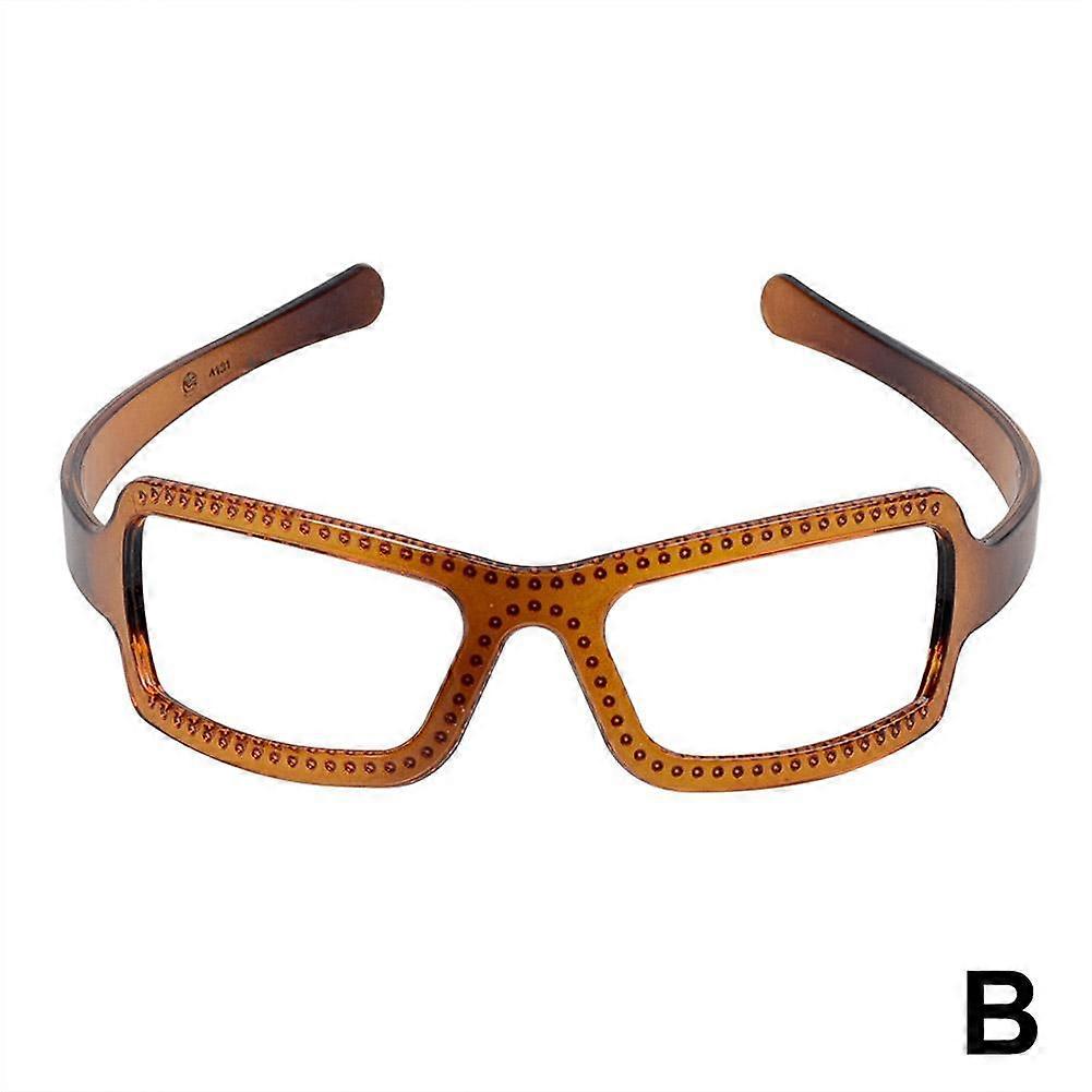 Lunettes de soleil cadre forme cheveux cerceau lunettes bandeau pour femmes fille douce