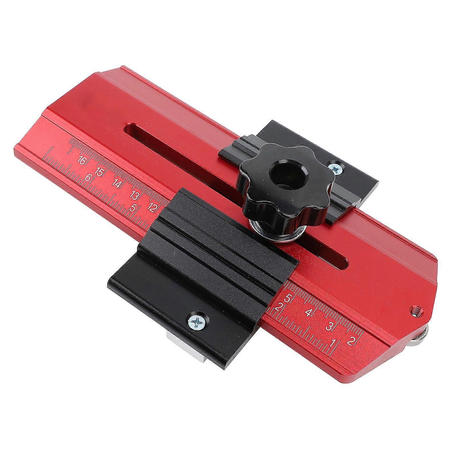 Thin Rip Tablesaw Jig Precise Measurement Aluminum Alloy Table Saw Fence Guide for Woodworking