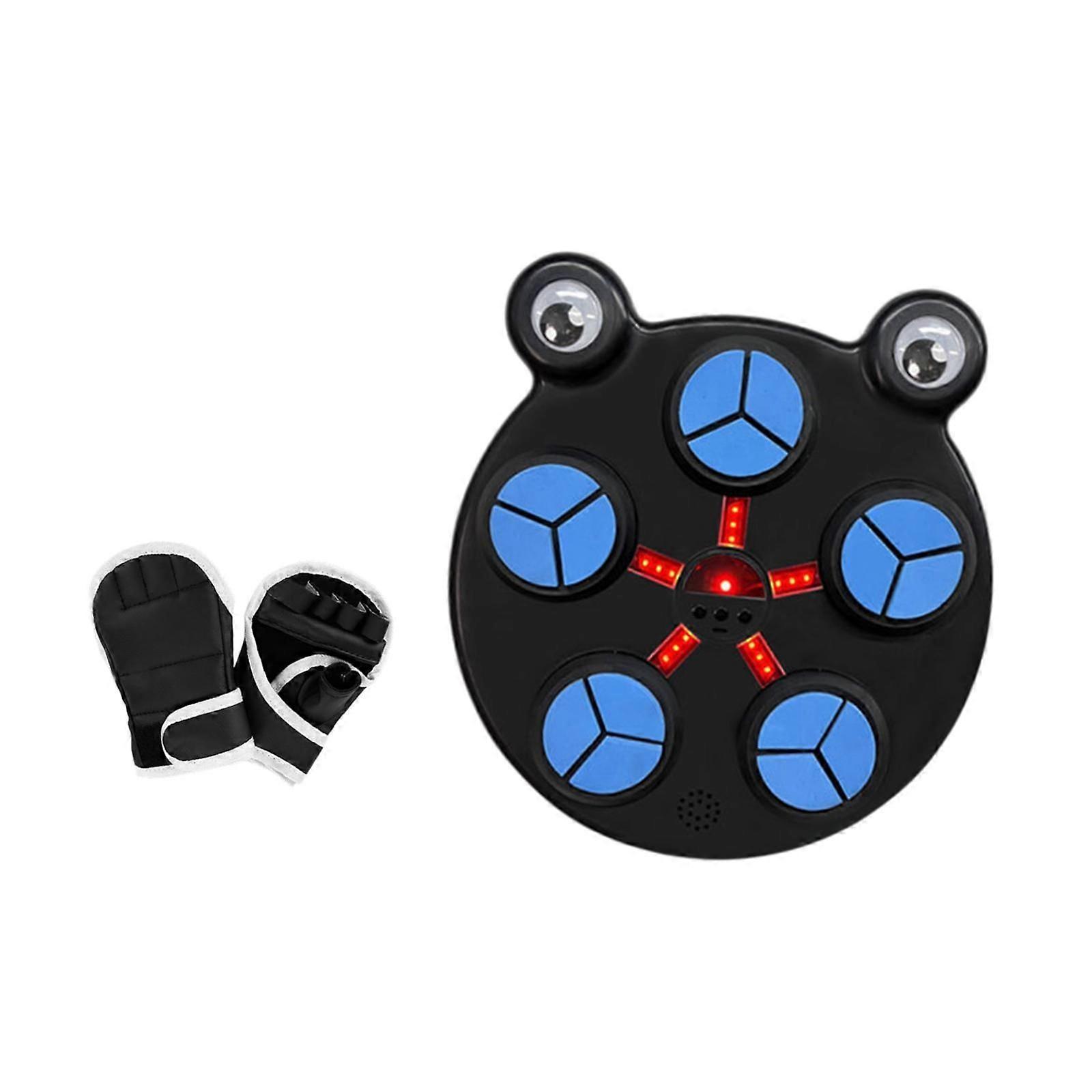 Akıllı Boks Makinesi Duvar Hedef Delme Pedi Makinesi Spor Salonu Spor Fitness Siyah için