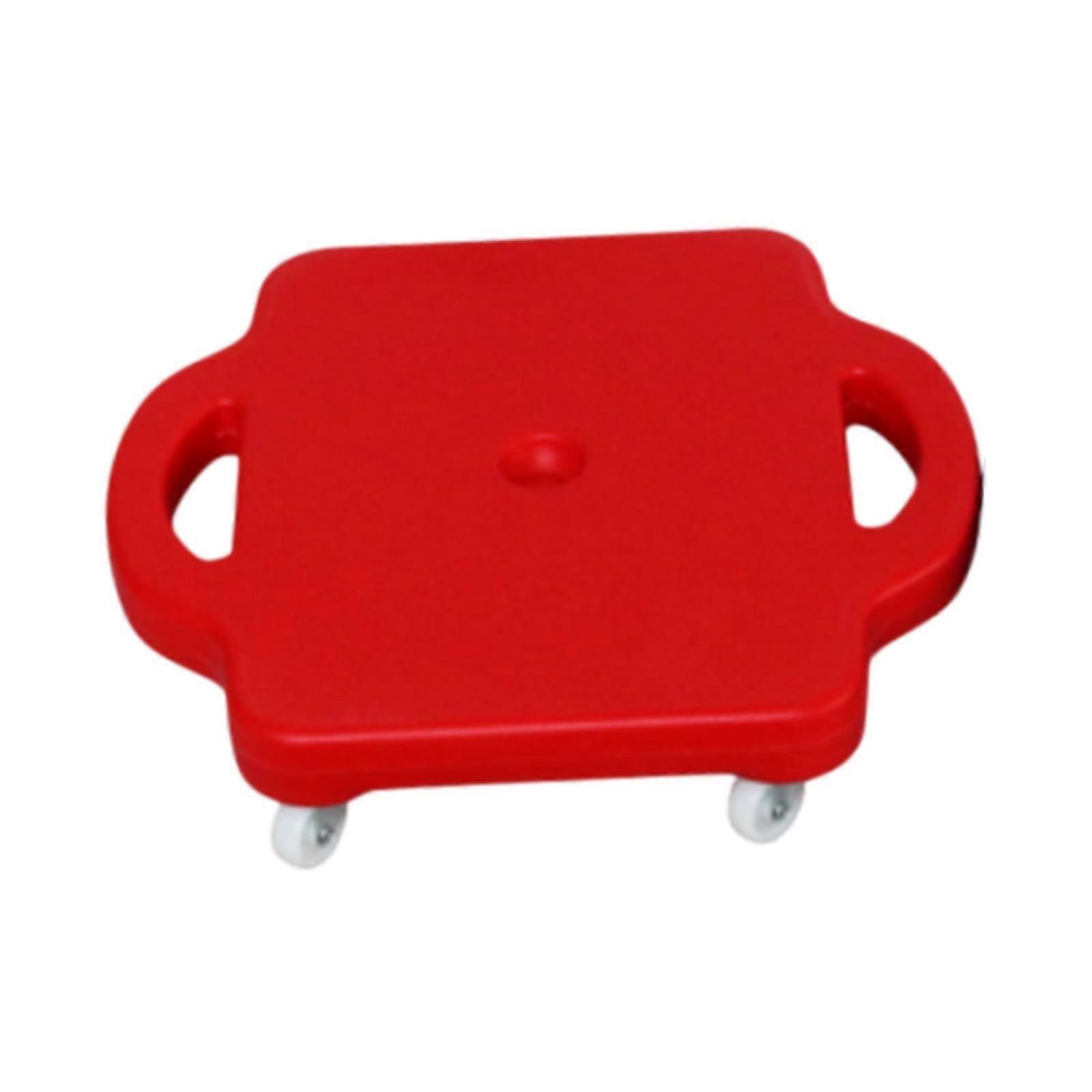 就学前教育開発のためのキッズスクーターボード体育休憩おもちゃ赤