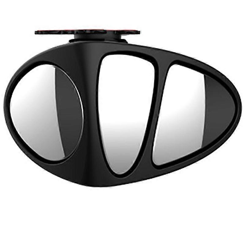 3 in 1 360 Degree Rotation Three Sided Blind Spot Mirror Reversing Parking Auxiliary Blind Spot Con