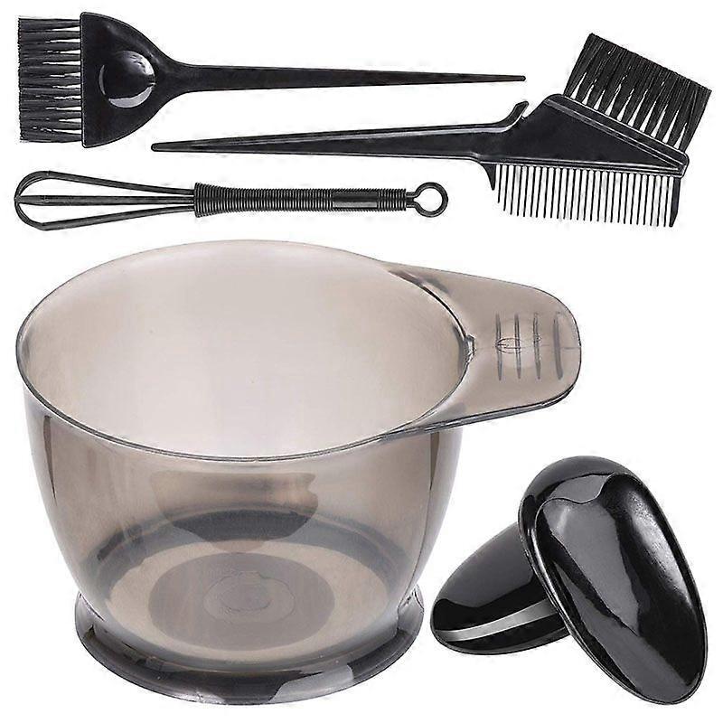 5 Pcs Professional Hair Dyeing Tool, Suitable for Salon and Home Hair Dyeing Brush Comb, Coloring B