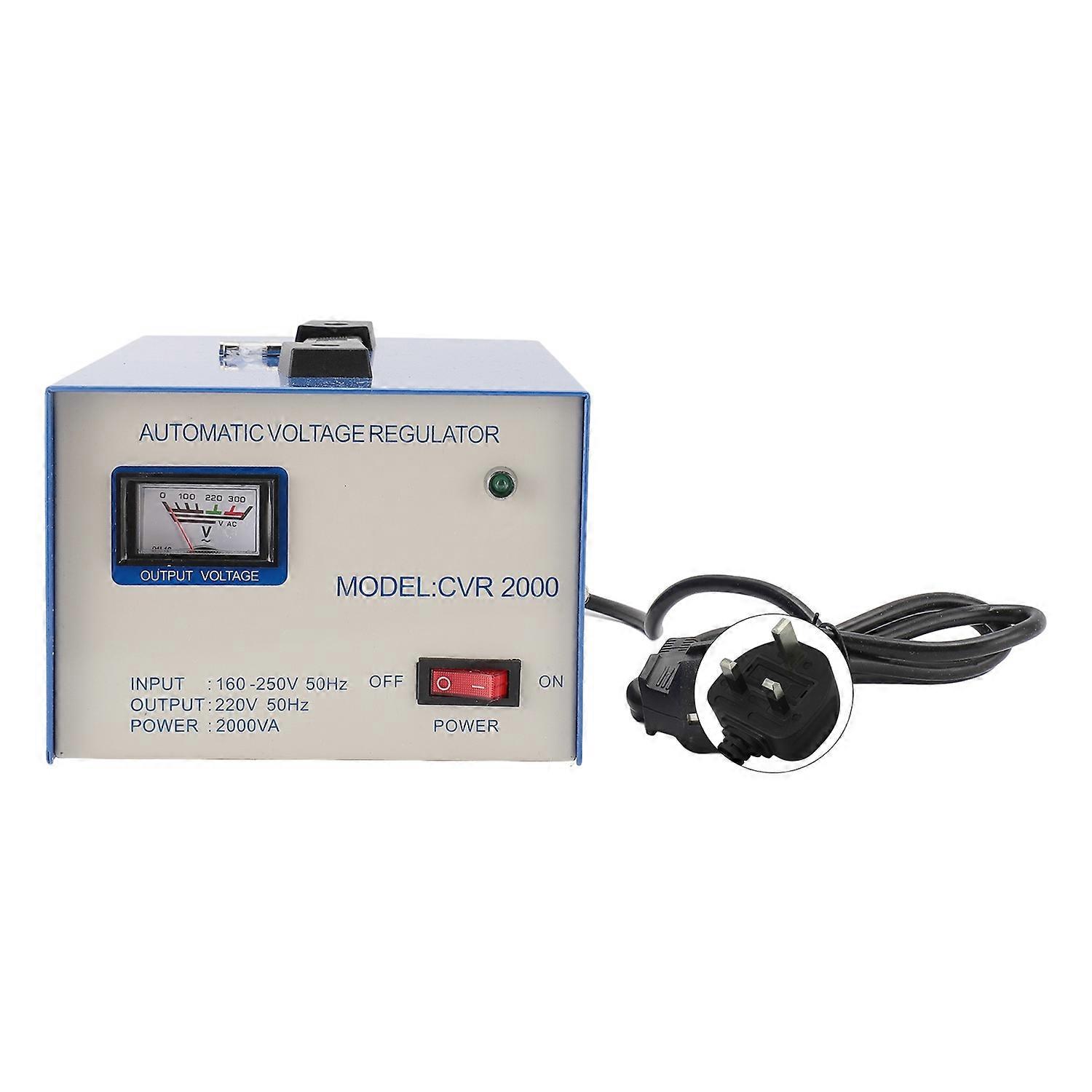 Regolatore di Tensione 2000W 160- Stabilizzatore di Tensione Automatico Monofase con 2 Universa