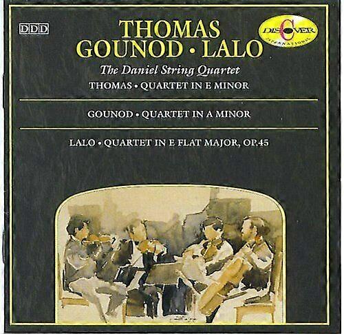 The Daniel String Quartet Thomas Gounod Lalo String Quartets CD