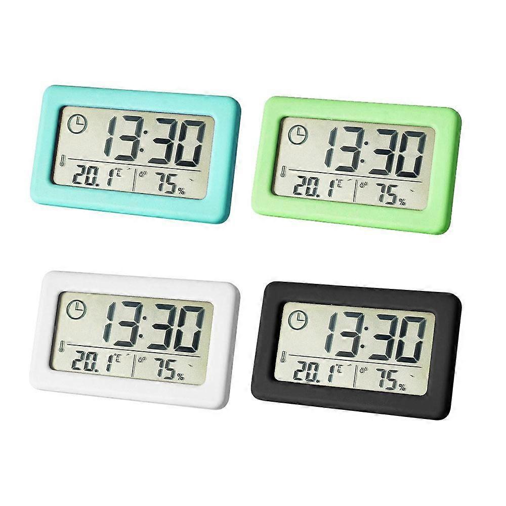 Bedroom Time Clock Light and Thin Temperature and Humidity Electronic Clock Colorful Nordic Style Clock