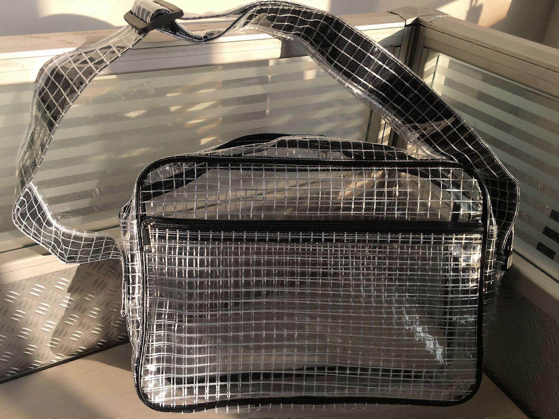 35*25*8 14 inch grid strap satchel European standard environmental protection anti-static 10 8 times diagonal static prevention