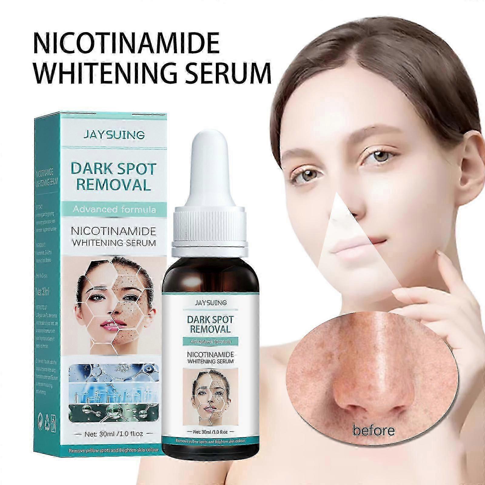 Jaysuing Niacinamide Essenceの肌は、シミ、シミ、シミを薄くし、毛穴を縮小し、潤いを与え、しわを防ぎ、肌を美しくします。アンチエイジングスキンケアK