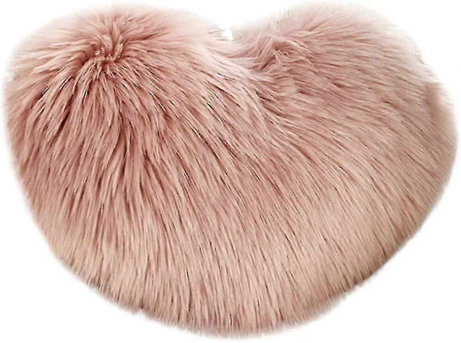 Cuddly Heart 3d Cushion Heart Shaped Throw Pillow Cushion Fleece Super Soft Heart Shape