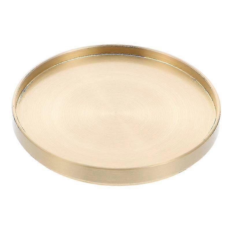 Round Shaped Coasters Brass Coasters Golden Cup Coasters Tea Accessories