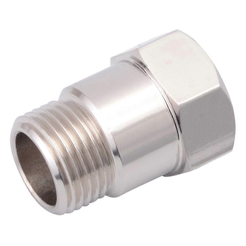 32mm Nickel Plated M18 X 1.5 Bung Adapter Lambda O2 Oxygen Sensor Isolator Extender Spacer Joints Converter Car Auto Accessories