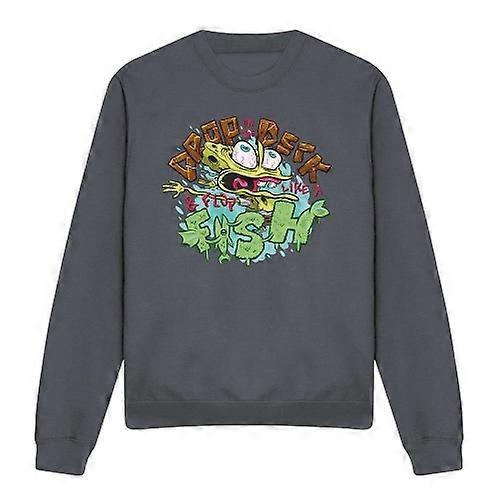 SpongeBob SquarePants Unisex Adult Drop And Flop Sweatshirt