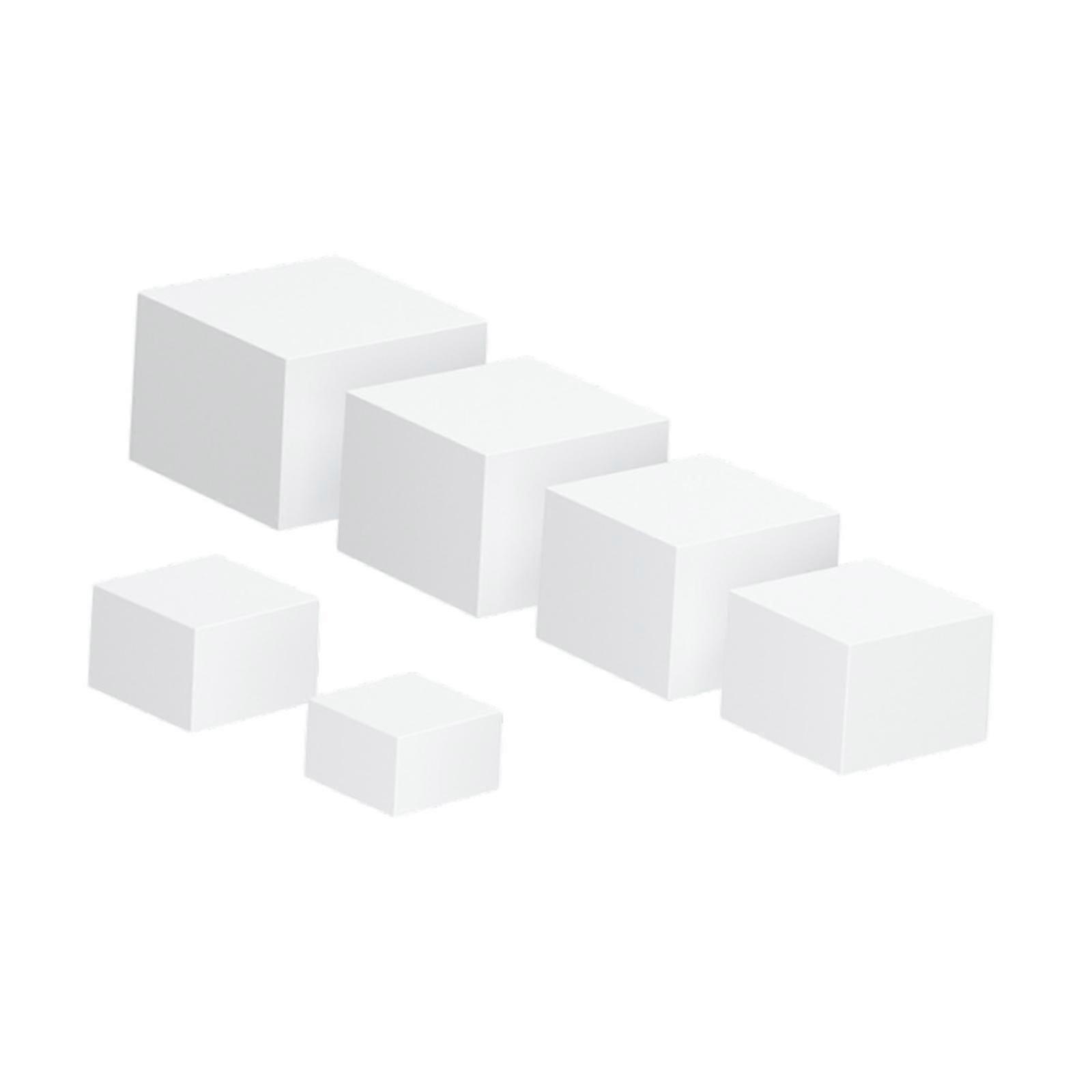 Στάση επίδειξης τροφίμων Cube Display Nesting Riser για Brunch συλλεκτικά κοσμήματα 6Pcs