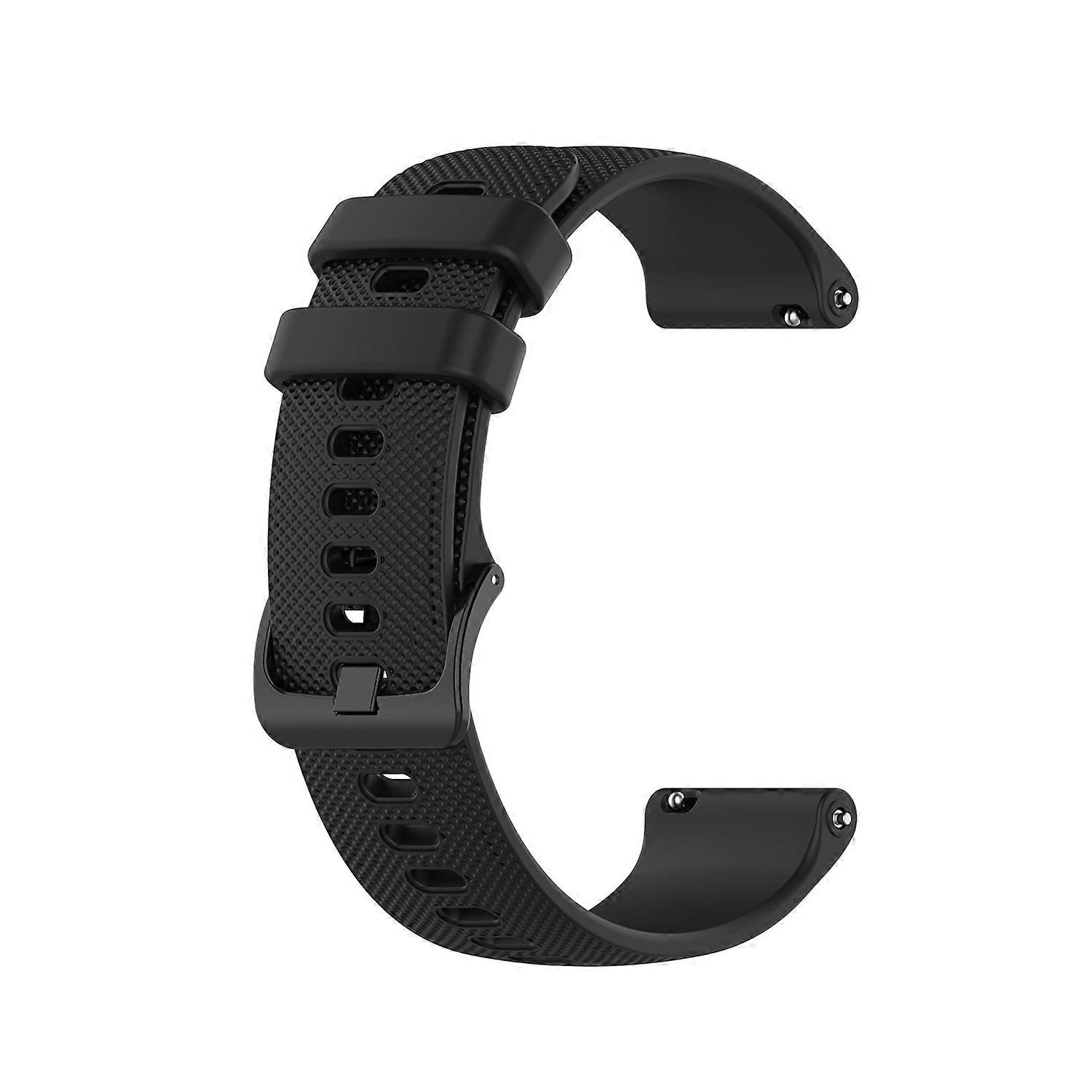 For Ticwatch E Checkered Silicone Watch Band