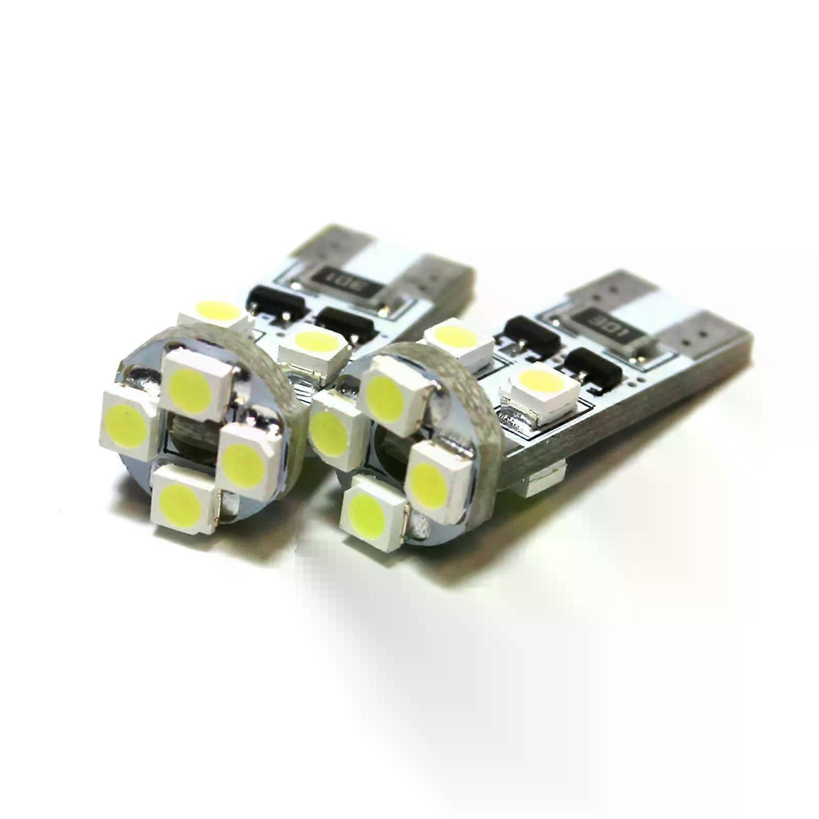 Mazda 121 MK4 8SMD LED Error Free Canbus Side Light Beam Bulbs Pair Upgrade