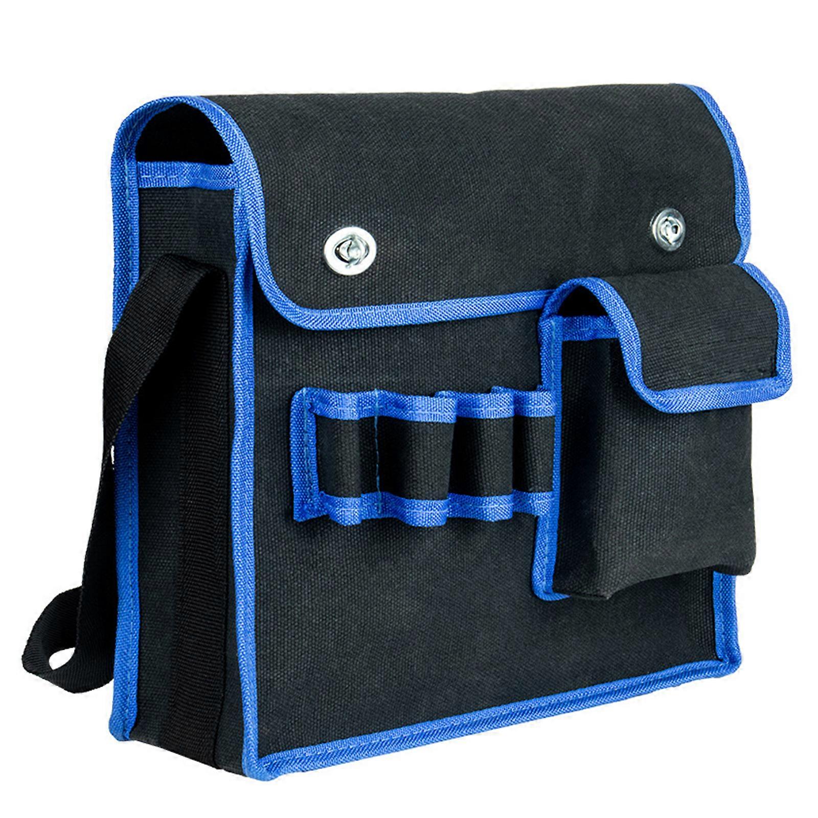 Canvas Tool Bag Heavy Duty Tool Storage Bag Large Capacity Tool Storage Bag for Electricians Power Tool Organizer S