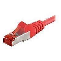 CAT 6 Connection Cable - Wentronic - 1m - SFTP PiMF - Red
