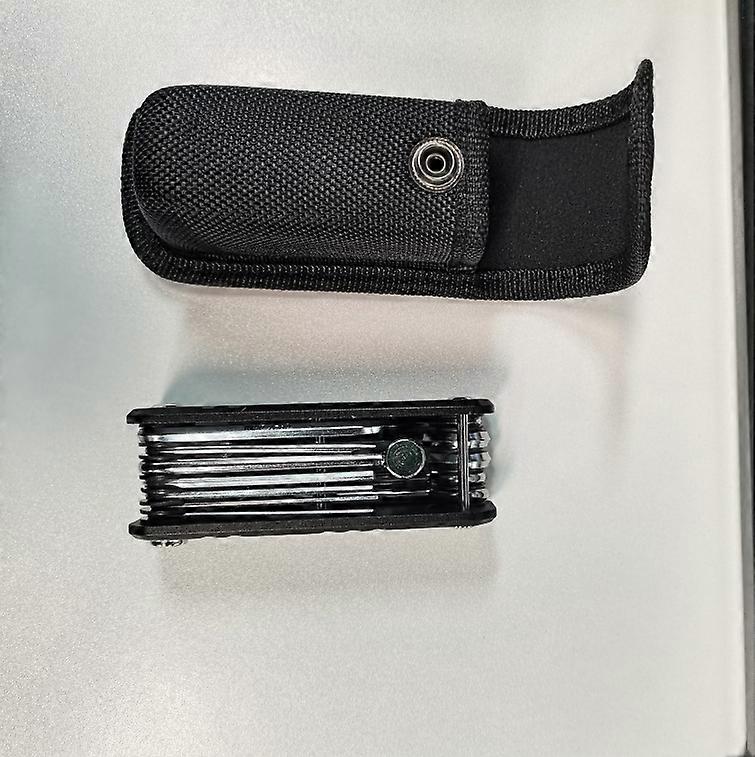12 In 1 Guitar Tool Set Multi-Function Portable Guitar Maintenance Tool Aluminum Alloy Guitar Fretbo