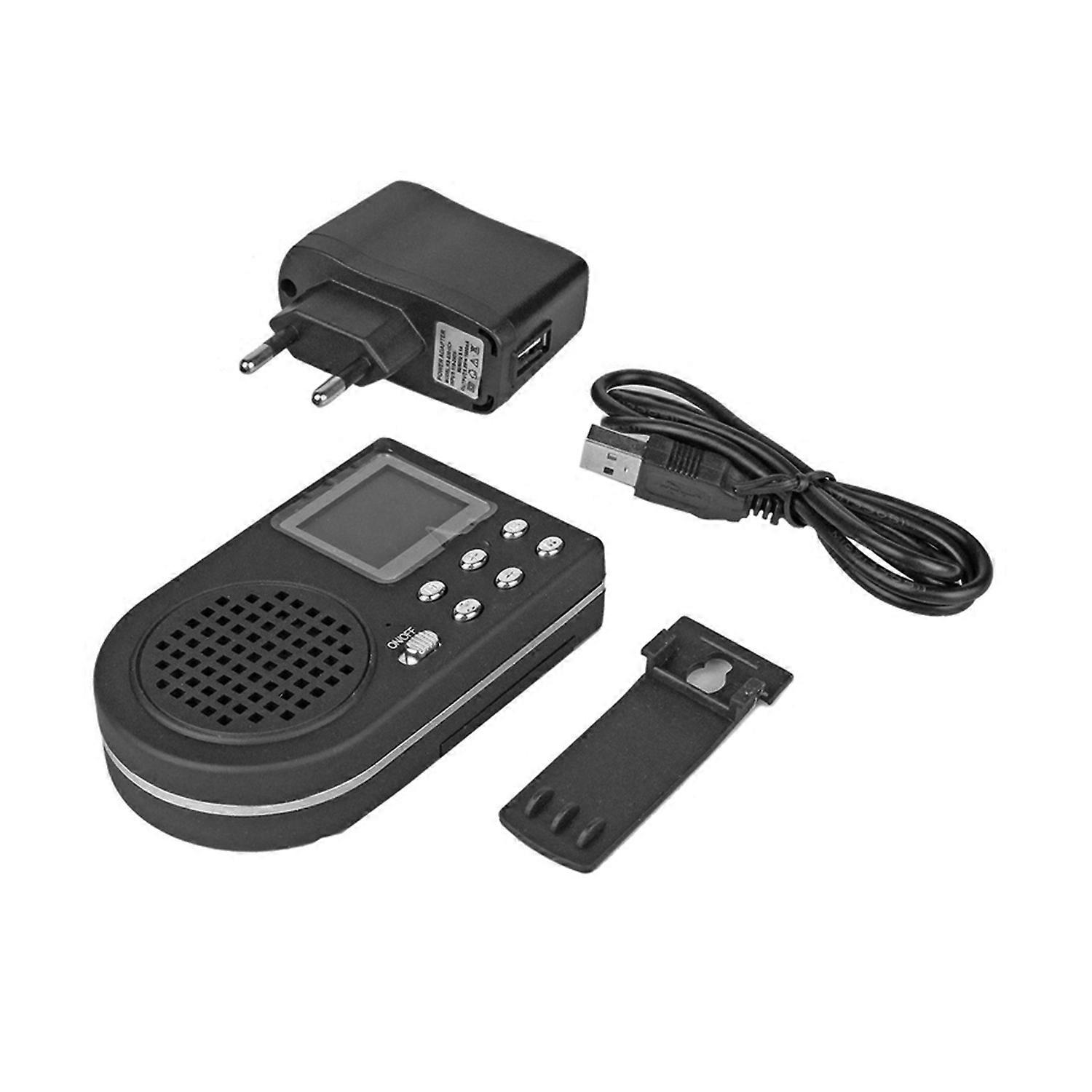 Amplificatore simulato cinguettio di uccello all'aperto con telecomando wireless 110 suoni di animali MP3 S