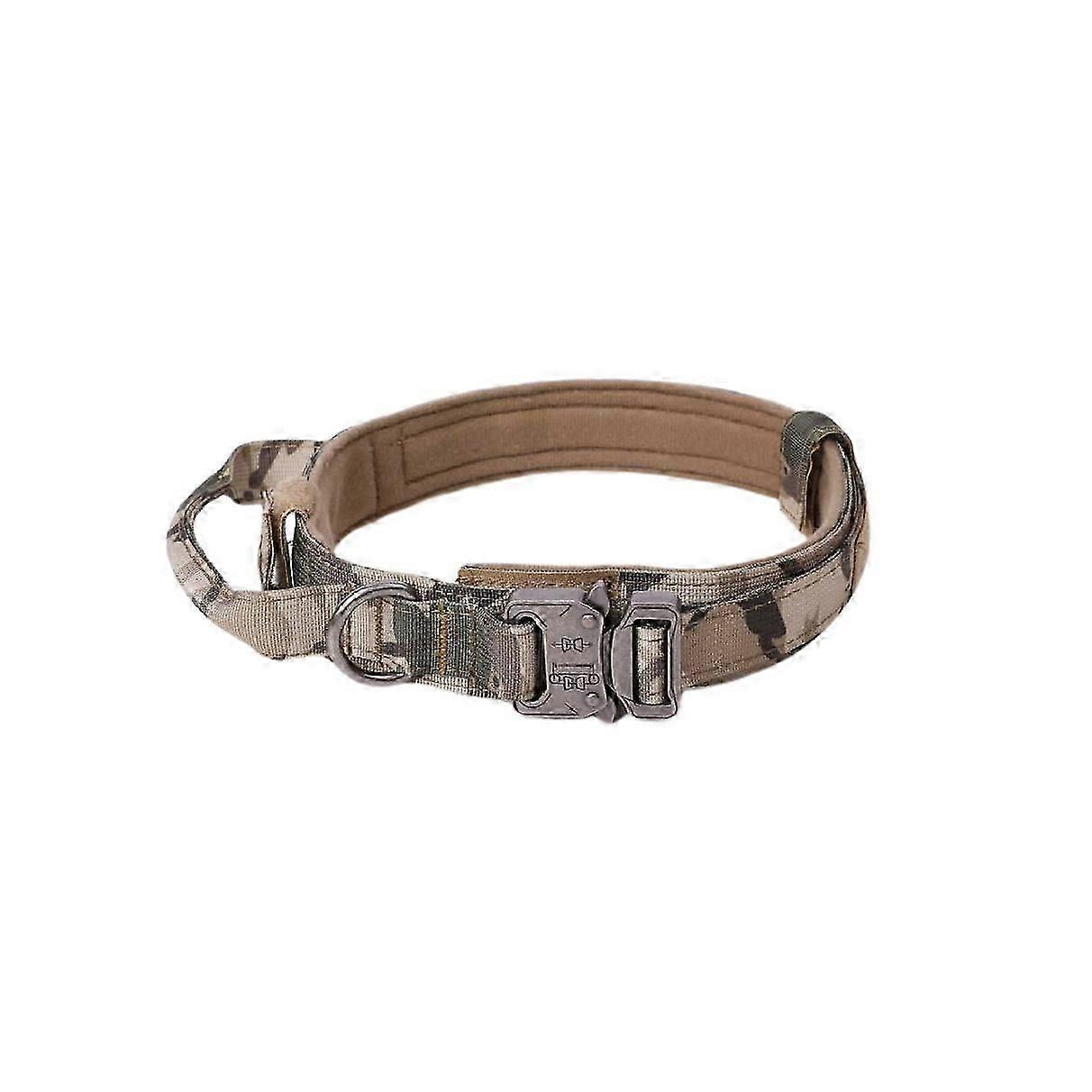 Dog Collar Leash Set Adjustable Pet Collar Medium Large Dog German Shepherd Training Accessories(Camouflage)