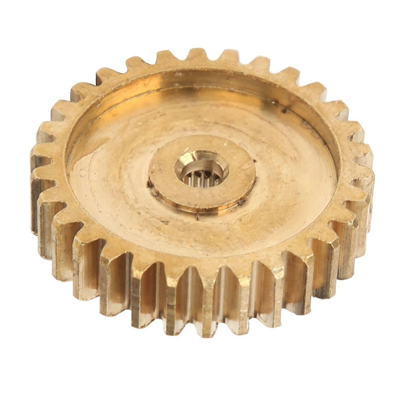 Spur Gear Messing 30 Tooth for Servo 25 Tooth Spline 0.8 Mod Industrial Robot Part 4305-0025-0030